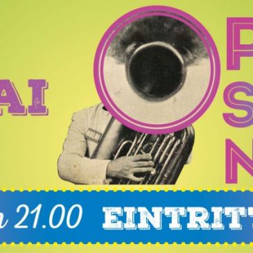 16.05.2015 – Open Stage Night
